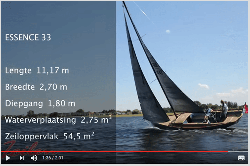 Vaartest Zeilen Essence 33